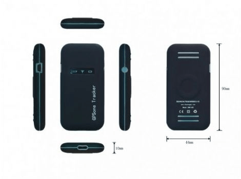 localizzatore gps pollicino f10 confezione completa